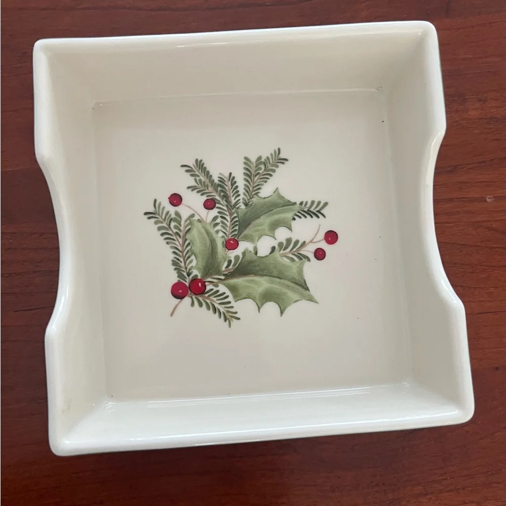 Lenox Holiday Cocktail Napkin Holder